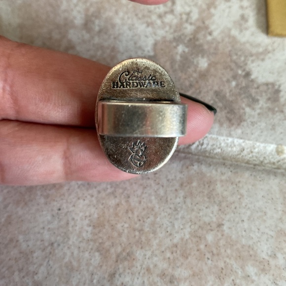 Classic Hardware Mermaid Anchor Ring - Picture 2 of 6